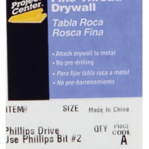 Hillman No. 6 X 1 in. L Phillips Drywall Screws 16 pk