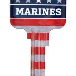 Kaba Ilco Schlage Marines/Flag House/Office Key Blank Single