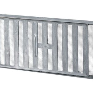 Air Vent 7.8 in. H X 17 in. W Mill Aluminum Foundation Vent