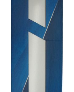 Schlage 8 in. H X 34 in. L Anodized Aluminum Kickplate