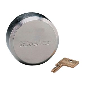 Master Lock Pro Series 2.875 in. W Die-Cast Zinc Pin Tumbler Disk Padlock Keyed Alike