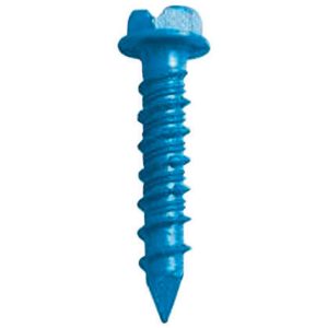 Tapcon 1/4 in. D X 3-3/4 in. L Steel Hex Head Concrete Screw Anchor 75 pk