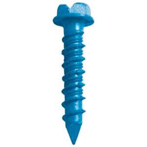 Tapcon 1/4 in. D X 2-1/4 in. L Steel Hex Head Concrete Screw Anchor 75 pk