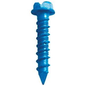 Tapcon 3/16 in. D X 2-3/4 in. L Steel Hex Head Concrete Screw Anchor 75 pk