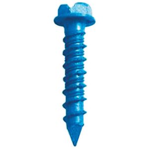 Tapcon 1/4 in. D X 2-3/4 in. L Steel Hex Head Concrete Screw Anchor 75 pk