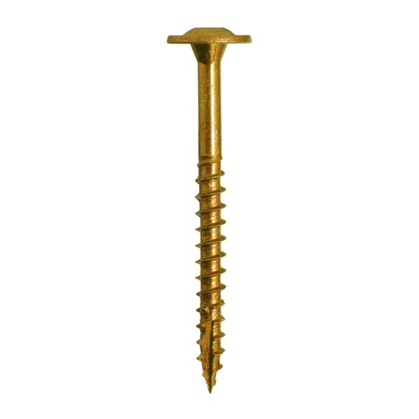 GRK Fasteners No. 8 X 1-1/4 in. L Star Coated Cabinet Screws 4000 pk
