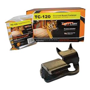 TigerClaw No. 6 Hidden Deck Fastener 90 pk
