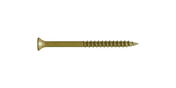 FastenMaster GuardDog No. 10 X 2-1/2 in. L Phillips/Square Bugle Head Deck Screws 350 pk