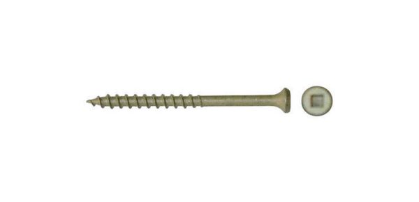 FastenMaster GuardDog No. 10 X 1-5/8 in. L Phillips/Square Bugle Head Deck Screws 75 pk