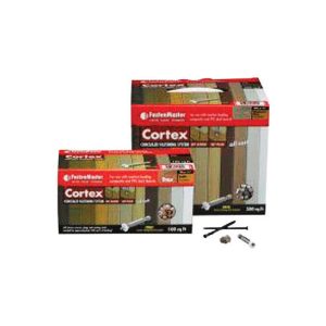FastenMaster Cortex 2-3/4 in. L Torx Ttap Star Head Deck Screws and Plugs Kit 1 pk