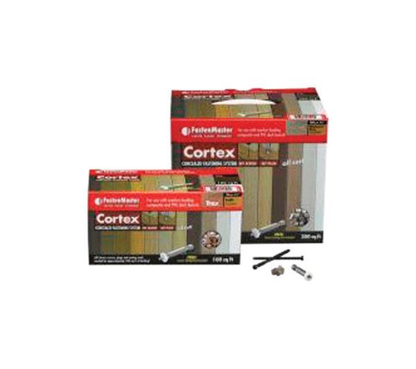 FastenMaster Cortex 2-3/4 in. L Torx Ttap Star Head Deck Screws and Plugs Kit 1 pk