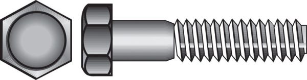 Hillman 3/8-16 in. D X 1-1/4 in. L Stainless Steel Hex Head Cap Screw 50 pk