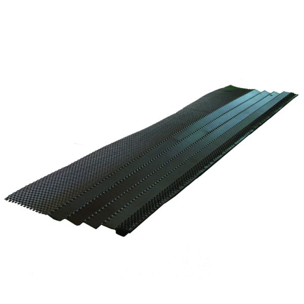 Amerimax 7 in. W X 36 in. L Gray Steel Gutter Guard