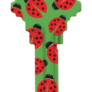 Hillman Wackey Lady Bugs House/Office Universal Key Blank Single