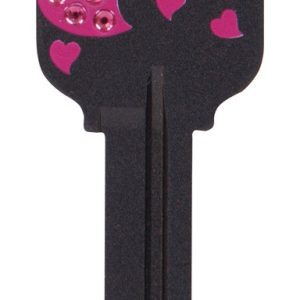 Hillman DIVA Hearts House/Office Universal Key Blank Single