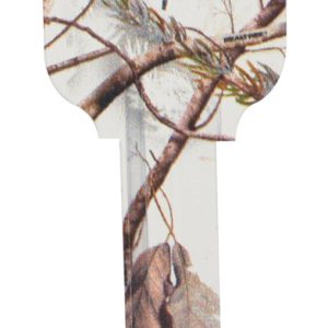 Hillman RealTree Snow House/Office Universal Key Blank Single