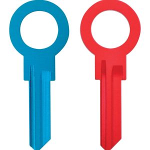 Hillman Zero Gravity House/Padlock Universal Key Blank Single