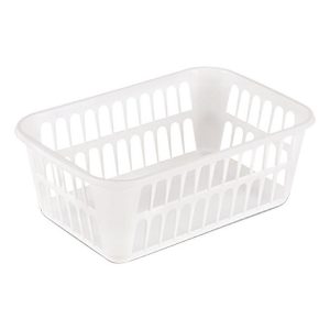 Sterilite 1.3 cu ft White Storage Bin 4.25 in. H X 8 in. W X 11.25 in. D