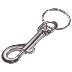 Hillman Metal Silver Clips/Sanp Hooks Key Chain