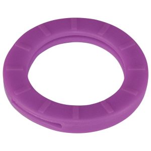 Hillman Plastic Assorted Bands/Caps Key Ring