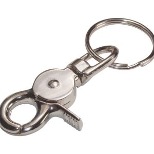 Hillman Metal Assorted Clips/Snap Hooks Key Chain