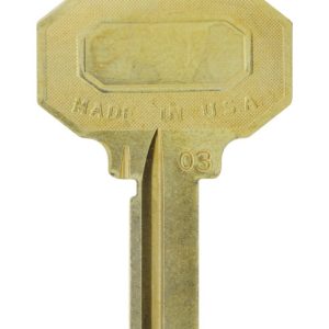 Hillman Traditional Key House/Office Key Blank BW2 Single For Baldwin Locks