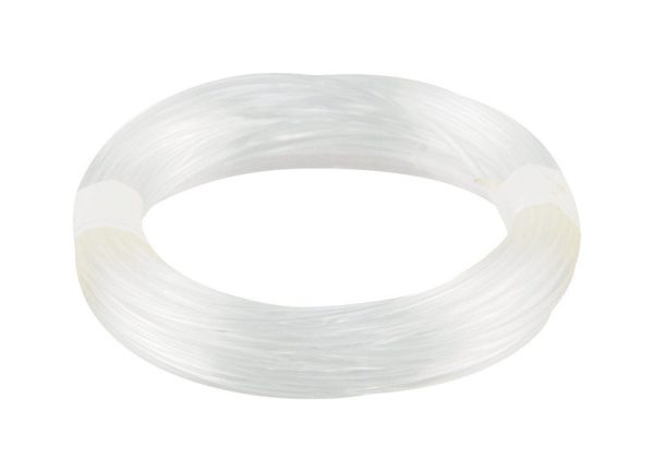 Ook 15 ft. L Plastic 18 Ga. Invisible Cord