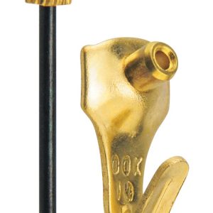 Hillman OOK Brass-Plated Blue Picture Hanger 10 lb 4 pk