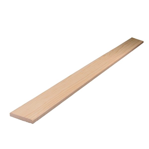 Alexandria Moulding 3/8 in. H X 8 ft. L Unfinished Natural Pine Molding