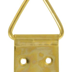 Hillman OOK Brass-Plated Ring Hanger 5 lb 2 pk