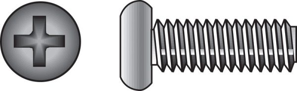 Hillman No. 1/4-20 X 1/2 in. L Phillips Pan Head Stainless Steel Machine Screws 100 pk