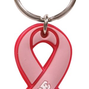 Hillman Breast Cancer Awareness Plastic Pink Key Chain
