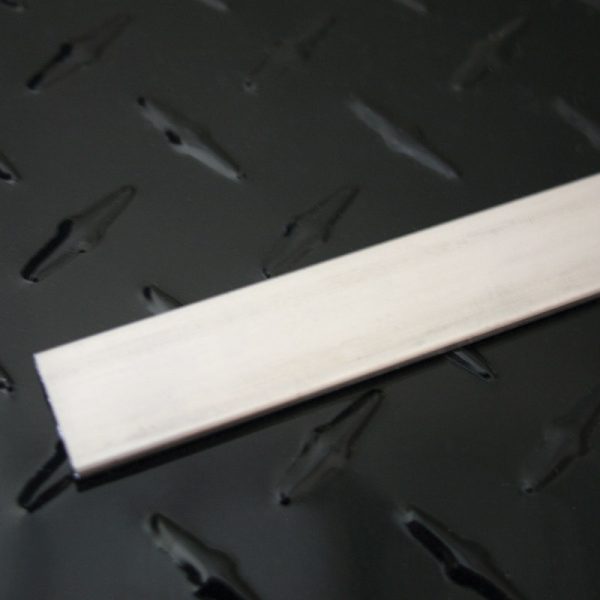 M-D 1/8 in. X 1 in. W X 72 in. L Aluminum Flat Bar 1 pk