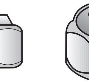 Hillman 1/4 in. Stainless Steel SAE Nylon Lock Nut 50 pk