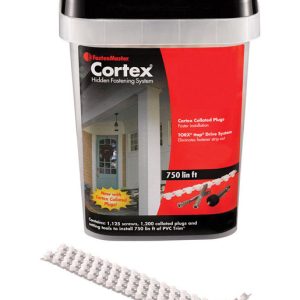FastenMaster Cortex No. 20 X 2-3/4 in. L Torx Ttap Star Head Deck Screws and Plugs Kit 1 pk