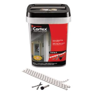 FastenMaster Cortex No.20 X 2-3/4 in. L Torx TTAP Star Head Trim Screws and Plugs Kit 1125 lb