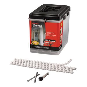 Cortex Azek No.20 X 2-3/4 in. L Torx TTAP Star Head Trim Screws and Plugs Kit