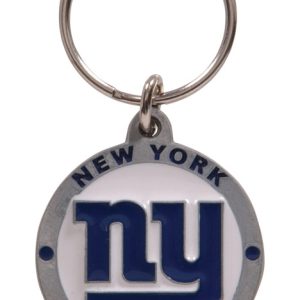 Hillman NFL Tempered Steel Blue Split Key Chain