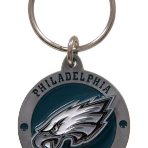 Hillman NFL Metal Black Key Chain