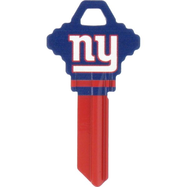 Hillman New York Giants Painted Key House/Office Universal Key Blank Single