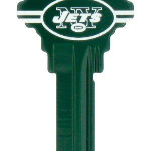 Hillman New York Jets Painted Key House/Office Universal Key Blank Single