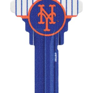 Hillman New York Mets Painted Key House/Office Universal Key Blank Single