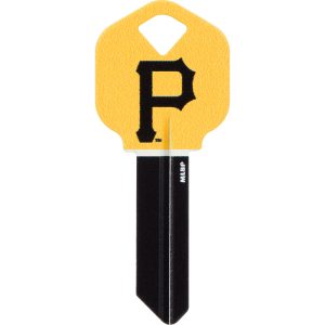 Hillman Pittsburgh Pirates House/Office Universal Key Blank Single