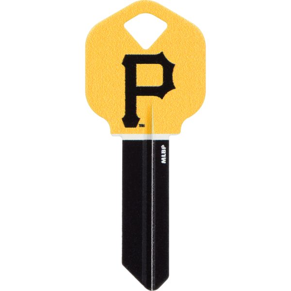 Hillman Pittsburgh Pirates House/Office Universal Key Blank Single