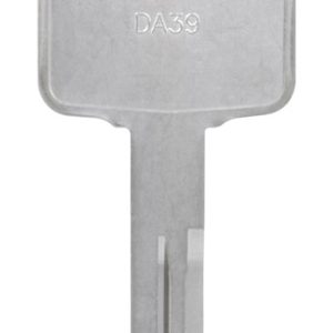 Hillman Automotive Key Blank DA39 Double For Nissan