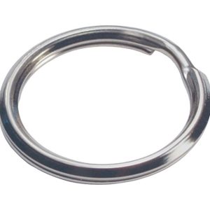 Hillman 1-1/8 in. D Tempered Steel Multicolored Split Rings/Cable Rings Key Ring