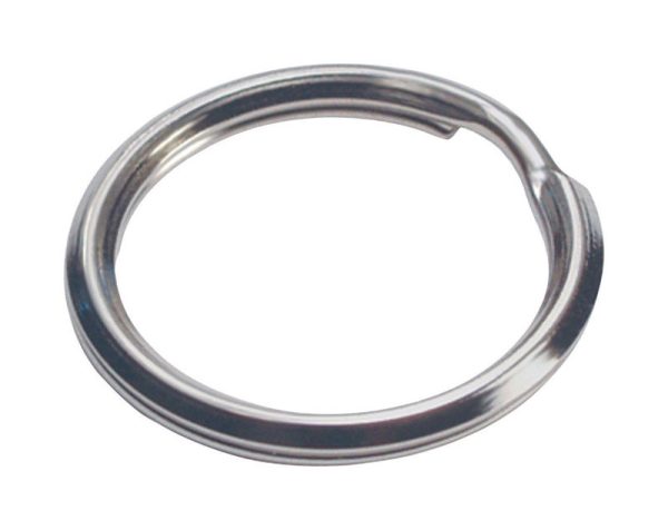 Hillman 1-1/8 in. D Tempered Steel Multicolored Split Rings/Cable Rings Key Ring