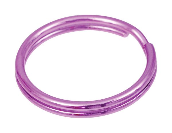 Hillman 1 in. D Metal Assorted Split Rings/Cable Rings Key Ring