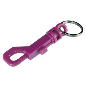 Hillman Metal/Plastic Assorted Clips/Snap Hooks Key Chain