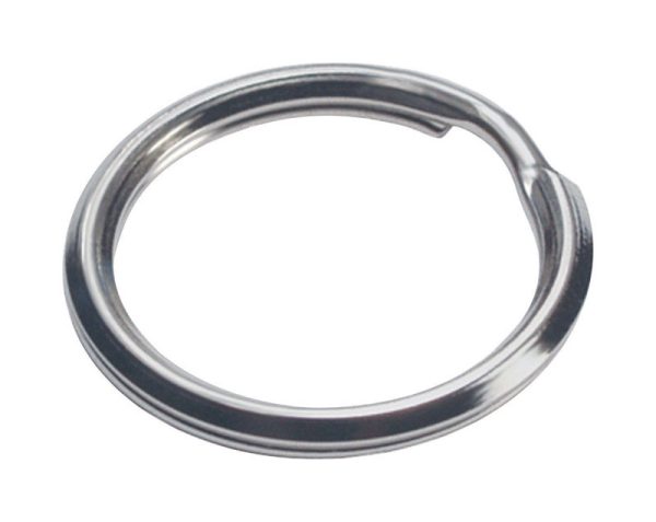 Hillman 1-1/2 in. D Tempered Steel Multicolored Split Rings/Cable Rings Key Ring